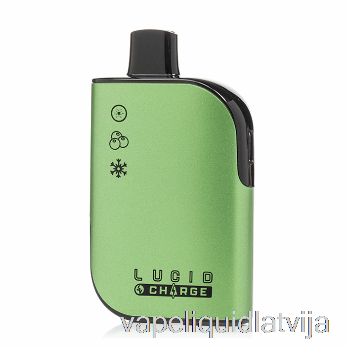 Lucid Charge 7000 Vienreizējās Lietošanas Kivi Ogu Ledus Vape šķidrums